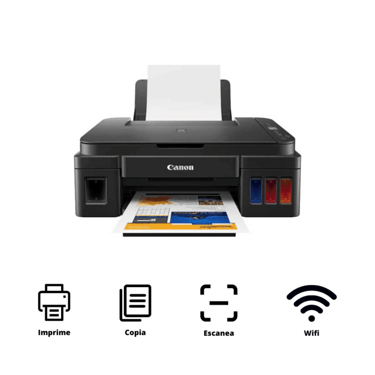 Impresora Canon G3110 Multifuncion (impresora-copiadora-saner) *wifi* (registro Para 3 AÑos De Garantia ) - 2315c004