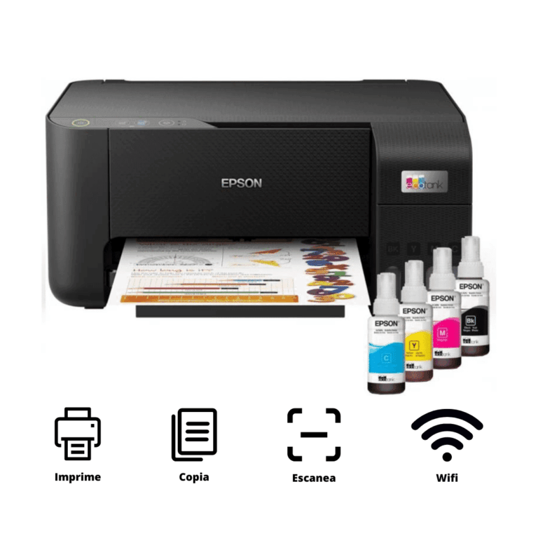 Impresora Epson L3250 Multifuncion *wifi* Con Sistema De Tinta Continua Original - C11cj67301