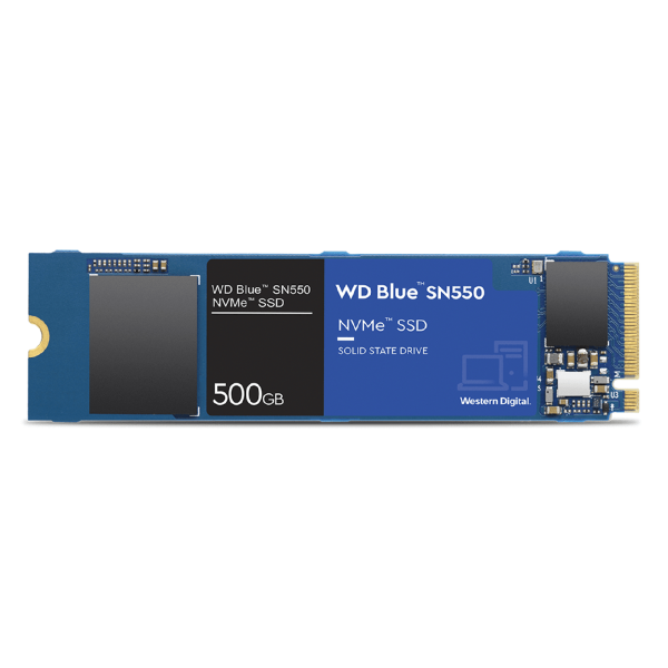 DISCO SOLIDO 500 GB WESTER DIGITAL BLUE SN550 M.2 NVMe 2280 2400MB
