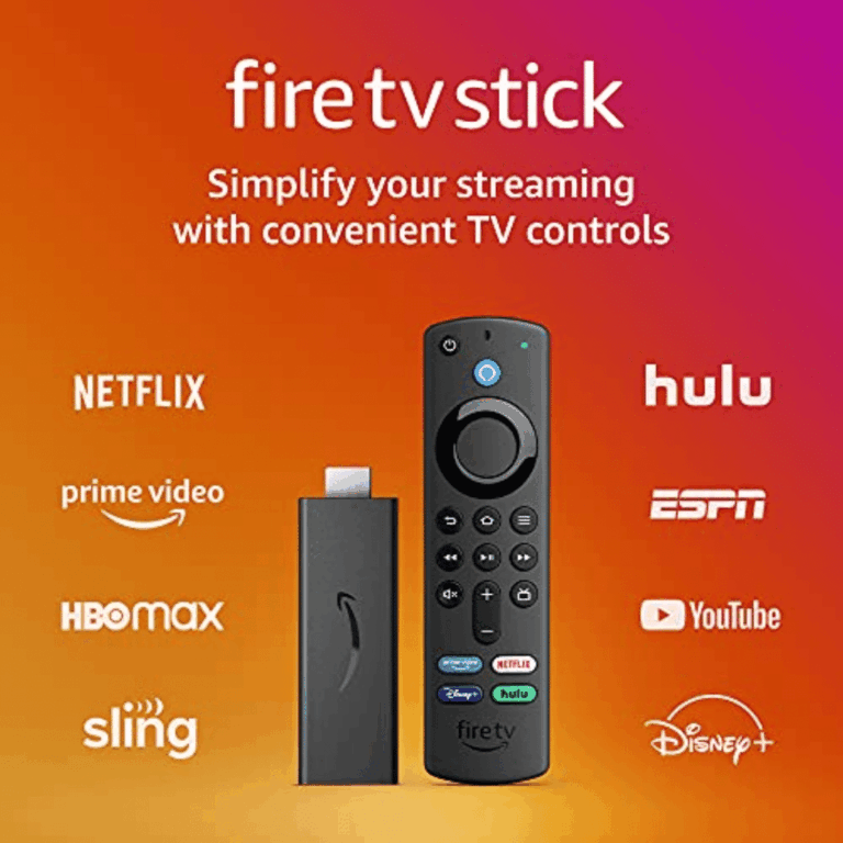 Amazon Fire TV Stick 3rd Gen (2021) With Alexa Voice Remote (includes TV Controls) | HD Streaming Device NEW REMOTE - B08C1W5N87 - Amazon