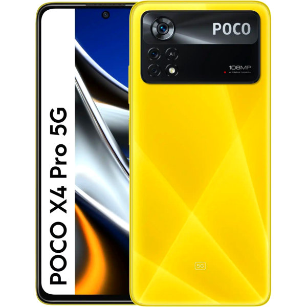 TELEFONO CELULAR XIAOMI POCO X4 PRO 5G 8GB+256GB YELLOW(EUROPEO)
