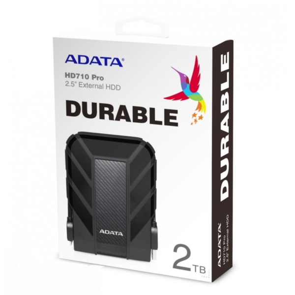 DISCO DURO 2TB SATA ADATA EXT 2.5″ HD710 USB 3.0 ANTIGOLPES BLACK