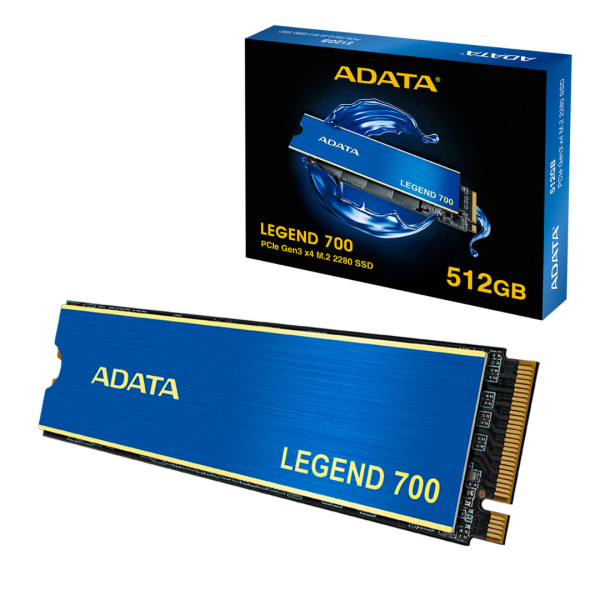 DISCO SOLIDO 512GB ADATA LEGEND 700 PCIE GEN3 X4 M.2 2280 – ALEG-700-512GCS