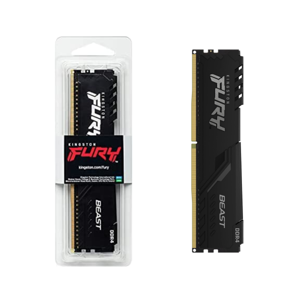 MEMORIA RAM DDR4 16GB PC 3200 KINGSTON FURY BEAST PN-KF432C16BB/16