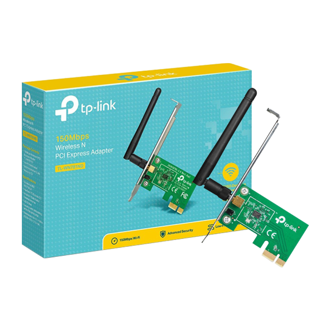 TARJETA DE RED TP-LINK PCI EXP. TL-WN781ND 150MBPS