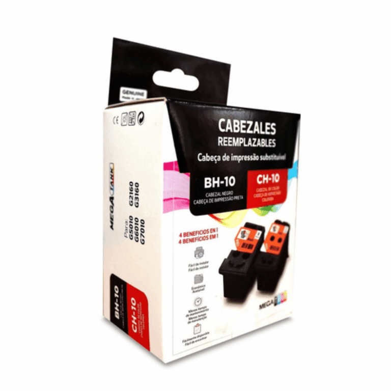 Cabezal Canon Color/black Bh10/ch10 G5010 G6010 G7010 G2160 G3160 - 3418c00aa