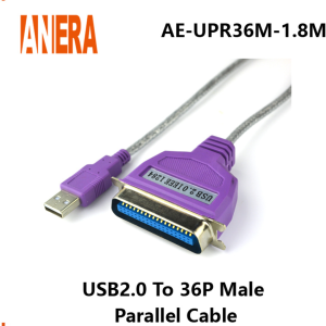 Cable Usb A Paralelo 36 Pines Ae upr36m 001216 IDC MAYORISTA EN COMPUTACIÓN C.A