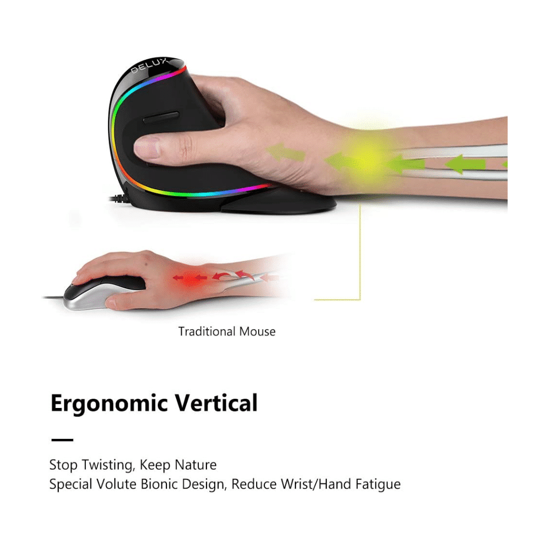 Mouse Delux M618plus 004888 (2)