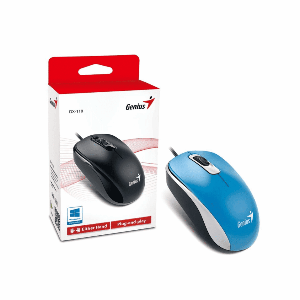 Mouse Genius Netscroll Dx-110 Optico Usb Blue