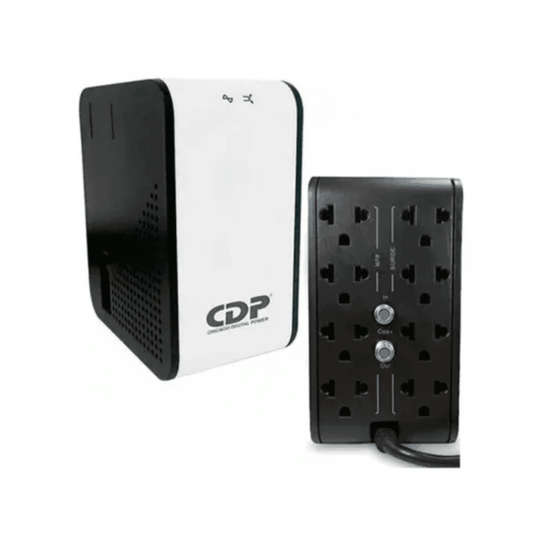 Regulador De Voltaje Cdp R2c-avr1008 8 Toma (4 Supresion 4 Regulacion)