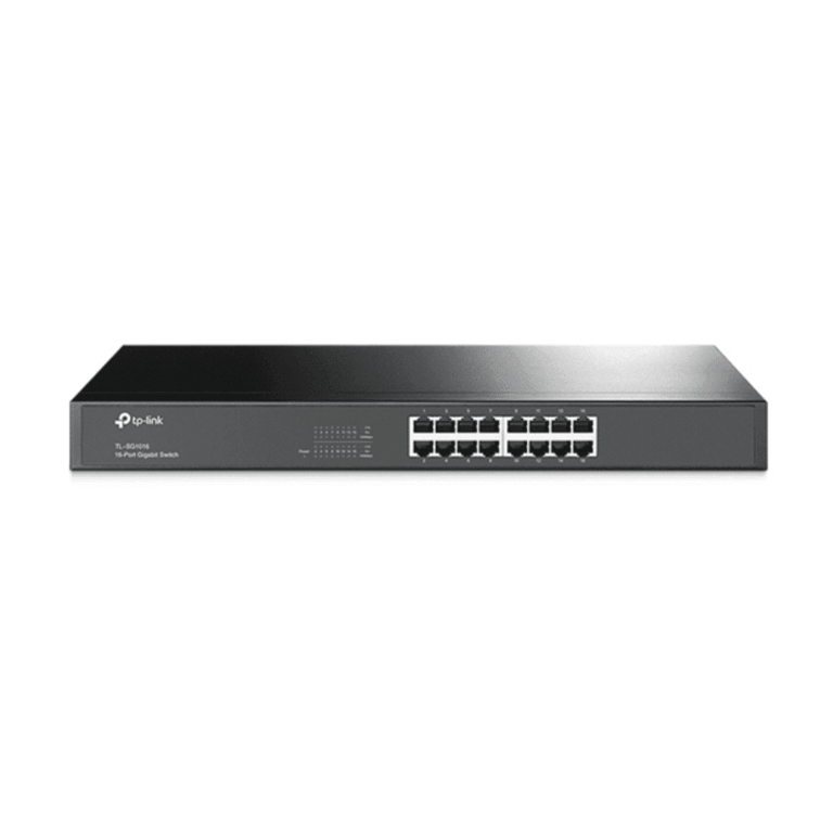 Switch Tp-link 16 Puertos 10/100/1000 Mbps Tl-sg1016 Rackmount
