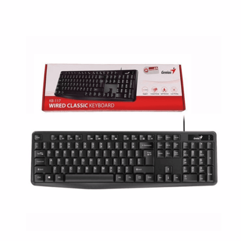 Teclado Genius Kb-117 Usb Negro
