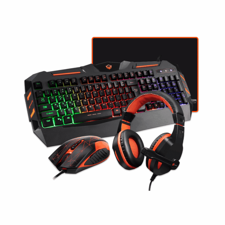 Teclado Meetion + Mouse +pad Gamer +audifono Gamer Meetion Mt-c500
