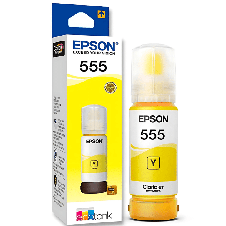 Botella Epson  Yellow L8180  L8160 - Suministros - T555420