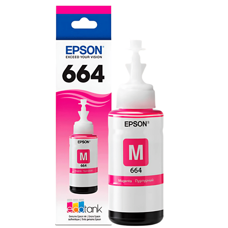 Tinta Epson T664320 Magenta L200 / L210 / L350 / L355 / L555 70ml