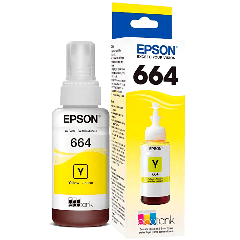 Tinta Epson T664420 Yellow L200 / L210 / L350 / L355 / L555 70ml