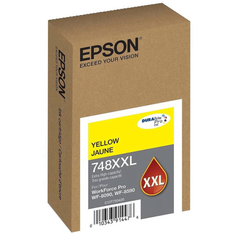Tinta Epson T748xxl420a Yellow 6090/6590