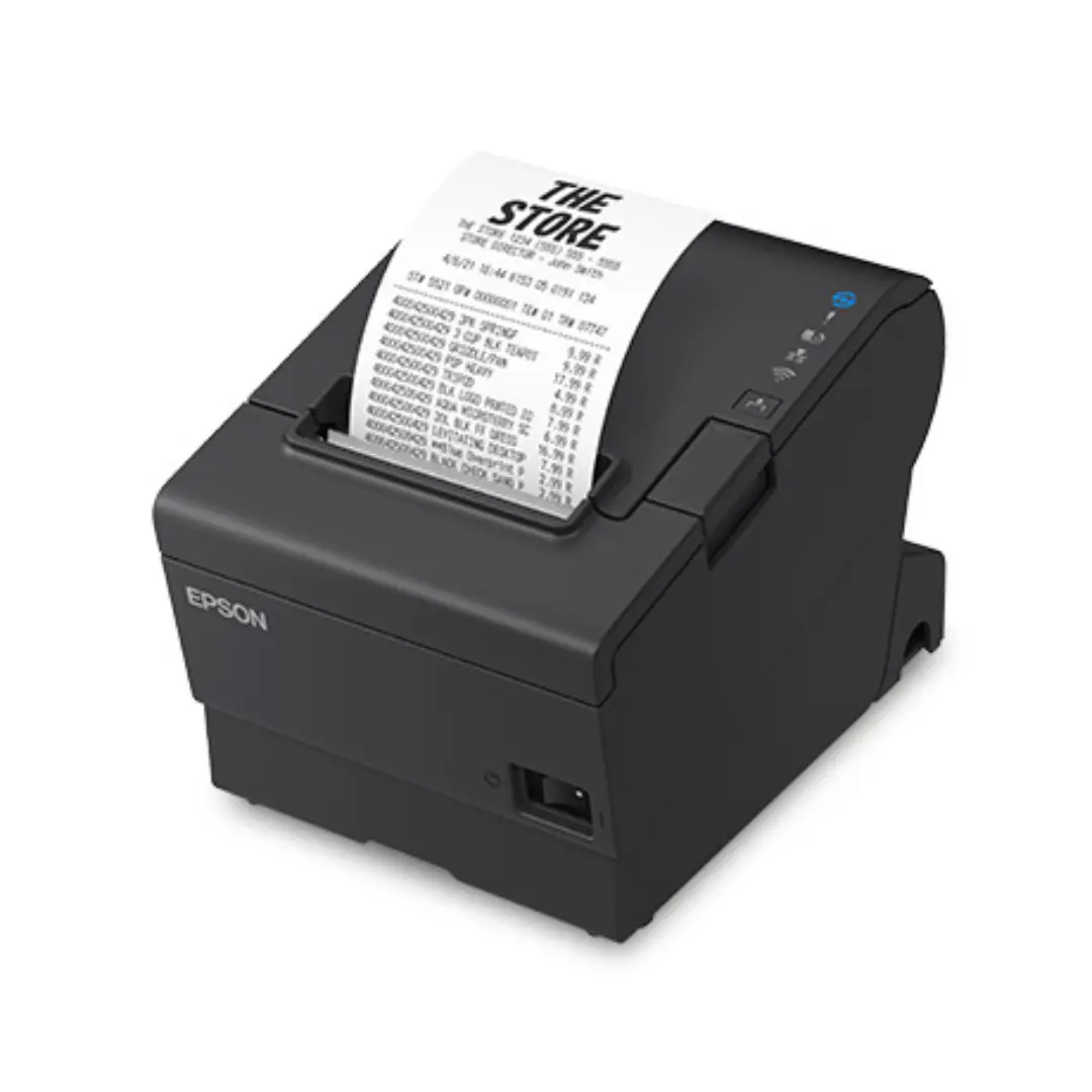 Epson TM-S9000 Impresora escáner multifunción – Dispositivo Teller, lector  de cheques, 110 DPM, térmica directa, USB, 1 bolsillo, gris oscuro (con