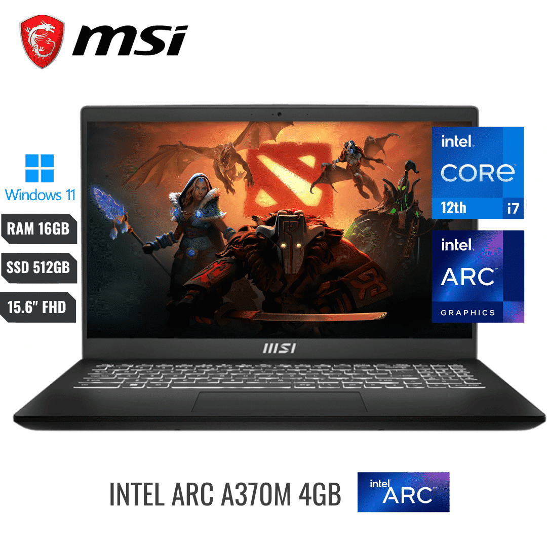 LAPTOP MSI MODERN GAMING MODERN 15 B12HW-001 006339 (1)