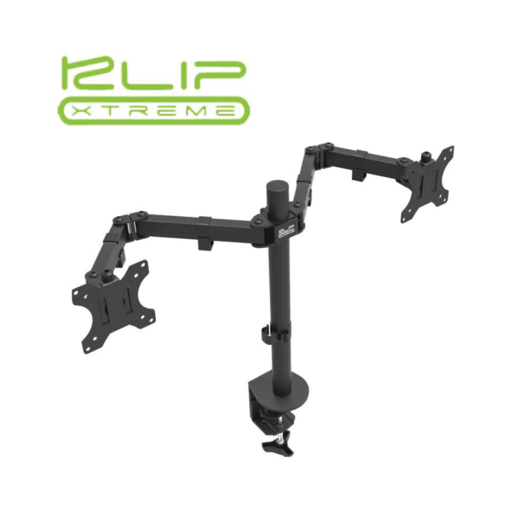 Base Para Monitor Lcd/led Klipx Kpm310 Doble Monitor 13" 32"