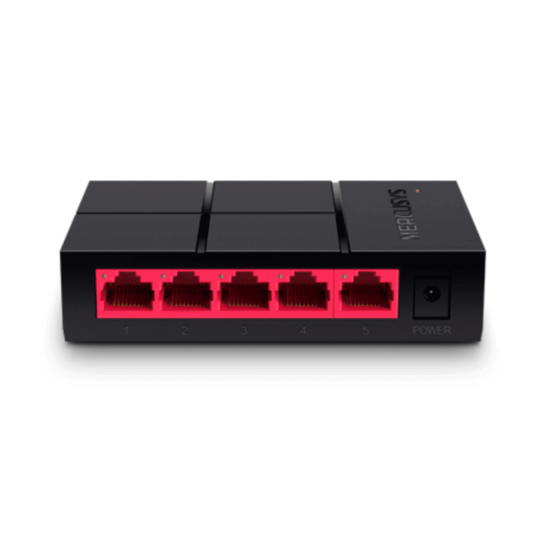 Switches Mercusys Ms105g 5 Puertos Gigabit Escritorio - 845973099619 - MS105G