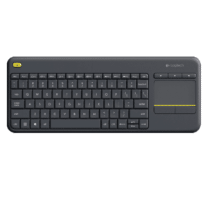 Teclado Logitech K400 Plus Inalambrico Con Touchpad Black