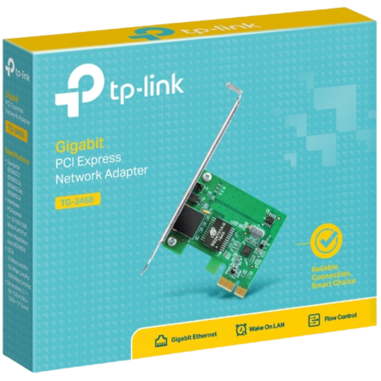 Tarjeta De Red Tp-link Pci Exp. Tg-3468 10/100/1000