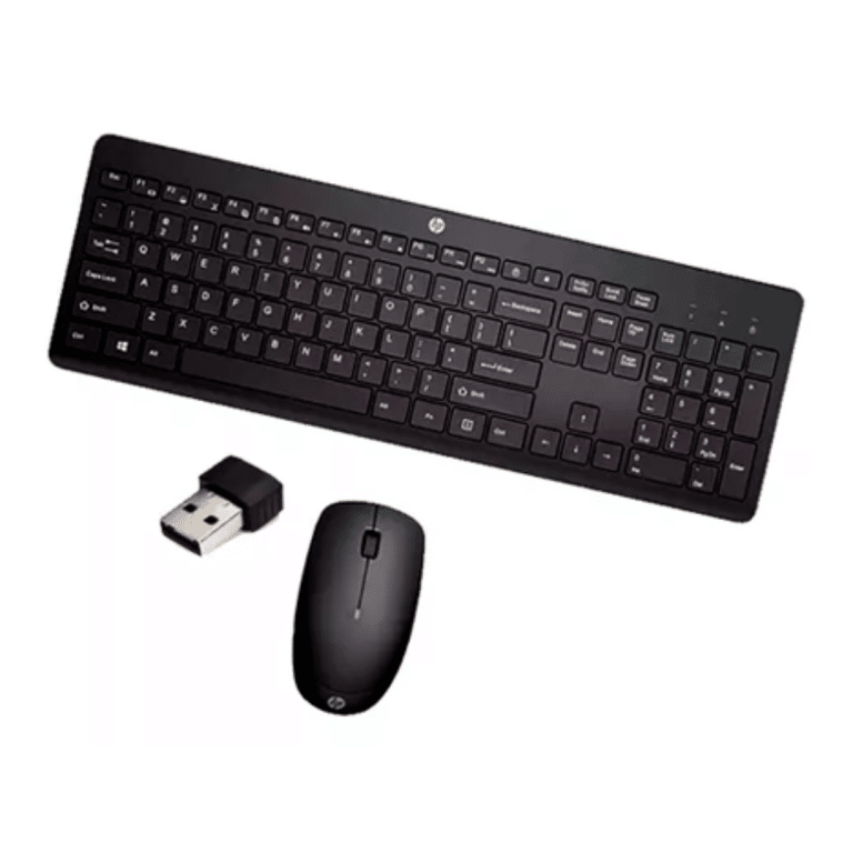 Teclado Hp + Mouse 235 Inalambrico Usb - 1y4d0aa#abm
