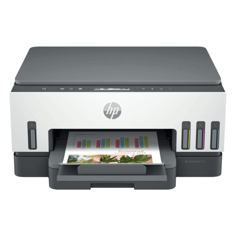 Impresora Hp 720 Multifuncion Con Sistema De Tinta Continua Wifi Bluetooth Duplex - 6uu46a#aky