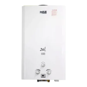 Calefon A Gas Rca 26lt Mhp26 Con Display Digital Lcd Encendido Electrico