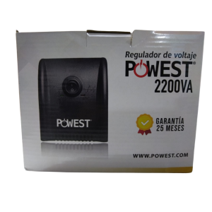 Regulador De Voltaje Powest Propc 2200va 8tomas 007902 1 IDC MAYORISTA EN COMPUTACIÓN C.A