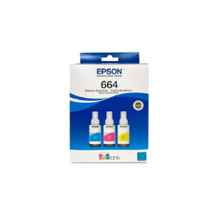 Consumible Epson Botellas Epson T644 Pack 3 Cyan Magenta AmarilloT664520 TRI T664520 TRI IDC MAYORISTA EN COMPUTACIÓN C.A