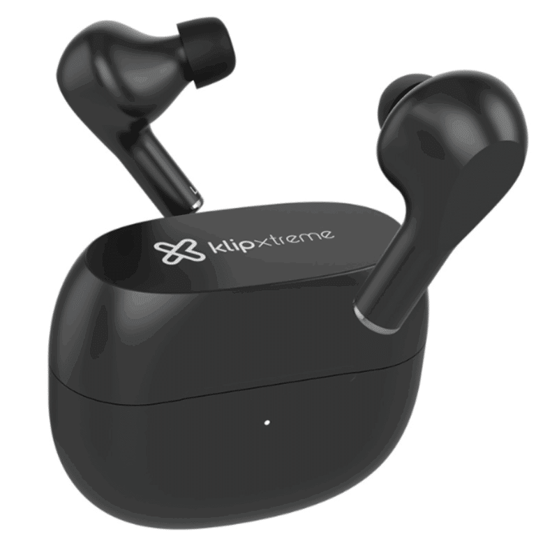 Klip Xtreme - KTE-250BK - True wireless earphones - Para Home audio / Para Portable electronics / Para Tablet / Para Cellular phone - Wireless - Wls Charging - 21h - Audio y Video - Auriculares - KTE-250BK