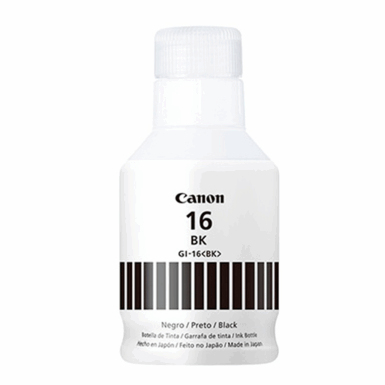 Botella Canon Gi16bk Negro Gx6010/gx7010 6000 Pag Gi16bk - 013803330731 - GI16BK