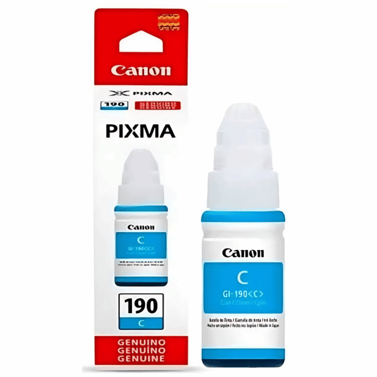 Botella Canon Gi190 Cyan Gi1100/2100/3100 7000 Pag Gi190c - 013803258998 - GI190C