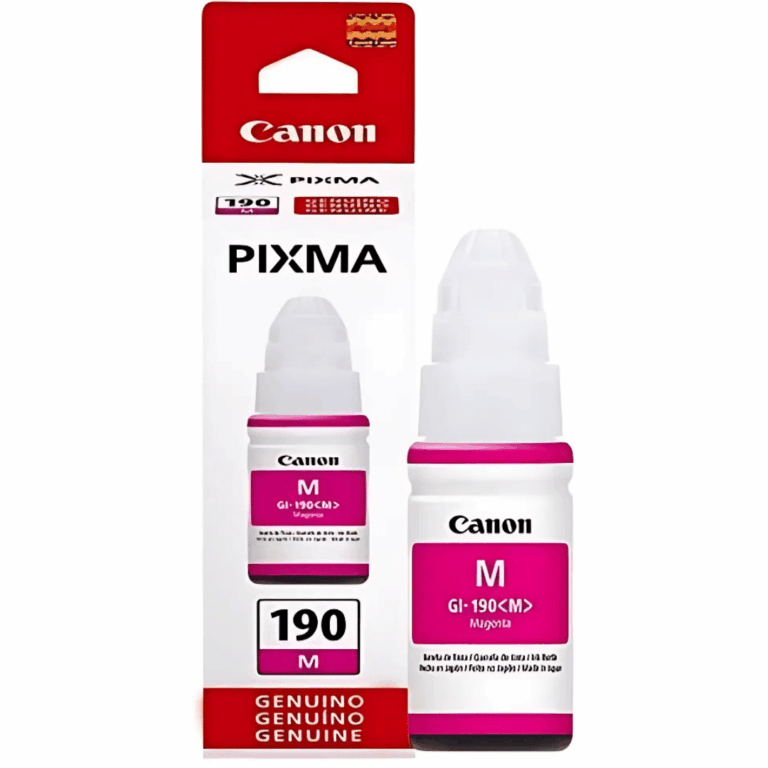 Botella Canon Gi190 Magenta Gi1100/2100/3100  7000 Pag Gi190m - 013803259018 - GI190M