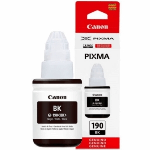Botella Canon Gi190 Negro G1100/2100/3100 6000 Pag Gi190bk - 013803268201 - GI190BK