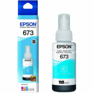 Epson Ink T673220-al L800 Cyan Ink Latam Specs - New Factory Sealed - 1 Year Manufacturer Warranty - T673220-AL