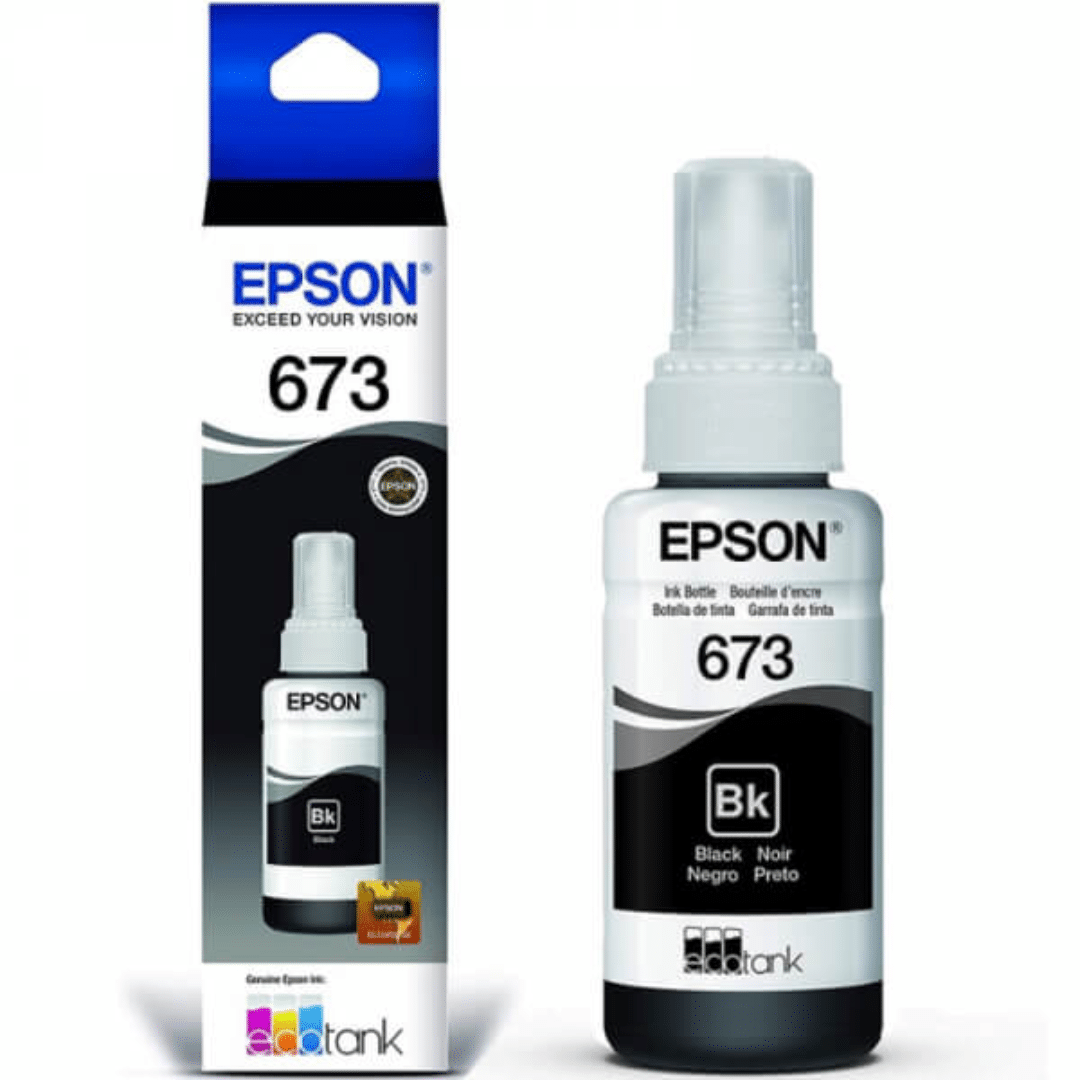 Botella Epson T673 Negro L800 T673120-AL - T673120-AL