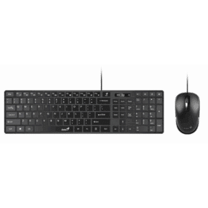 Combo Teclado Y Mouse Genius Slimstar C126 Usb Negro / Smart Key / Mouse Dx-125 - 091163259015 - 31330007401