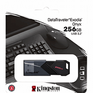Flash Memory 256gb Kingston Datatravel Exodia Onyx 3.2 Black (dtxon/256gb)