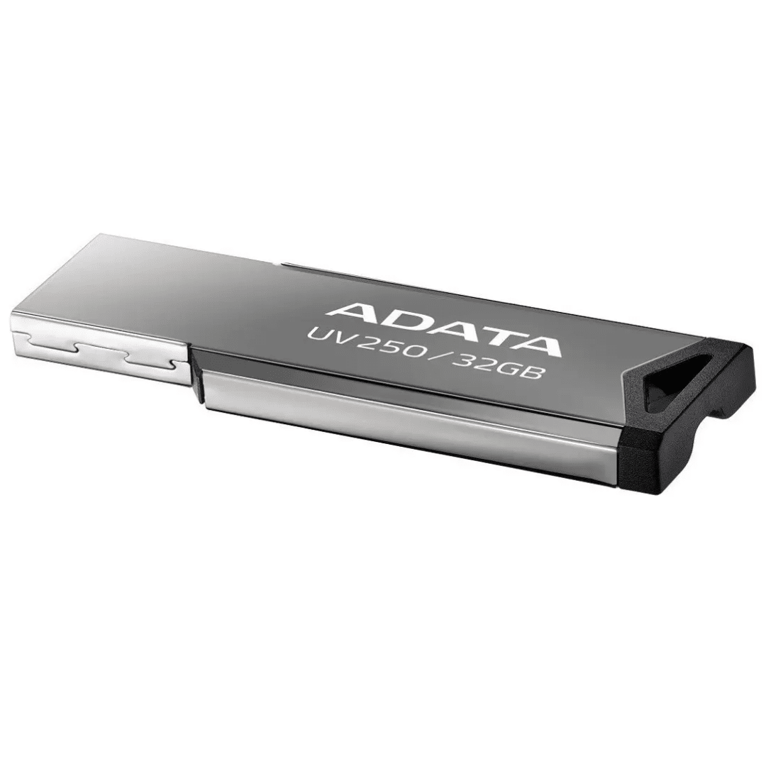 Flash Memory Adata 32gb Uv250 Usb 2.0 Metalic - Flash Memory - AUV250-32G-RBK (2)