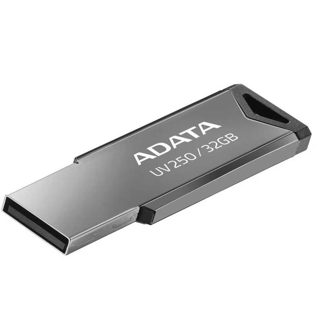 Flash Memory Adata 32gb Uv250 Usb 2.0 Metalic - Flash Memory - AUV250-32G-RBK (3)
