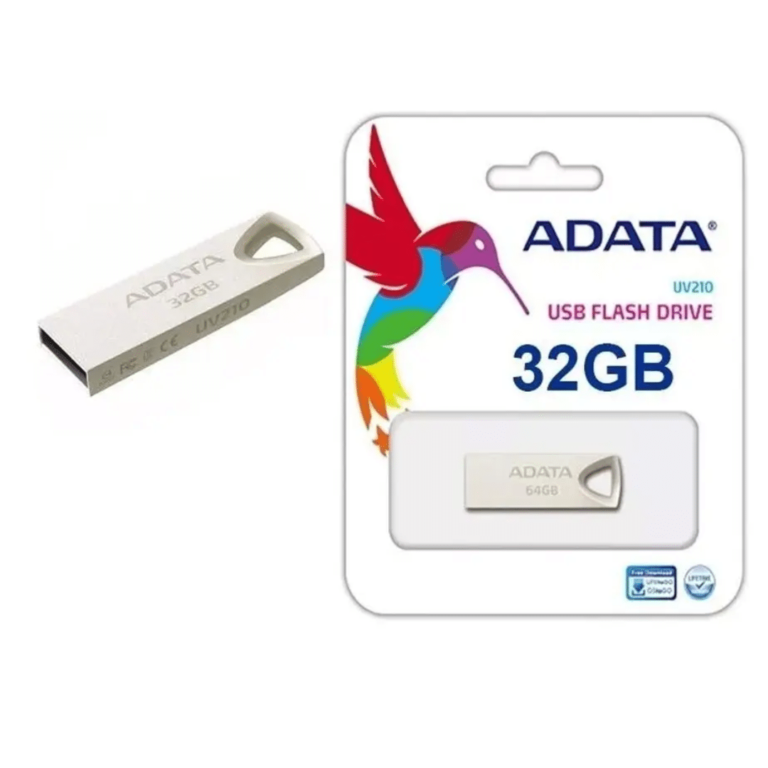 Flash Memory Adata 32gb-auv210-32g-rrd Silver - Flash Memory (1)