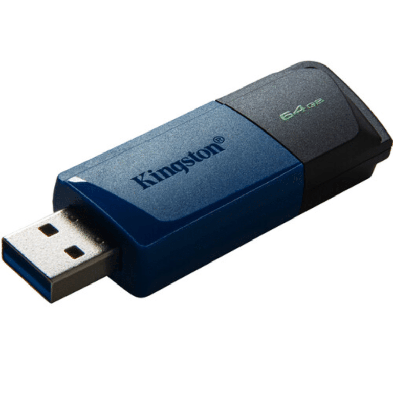 Flash Memory Kingston Data Traveler Exodia M 64gb Usb 3.2 Black-blue - Flash Memory - DTXM-64GB