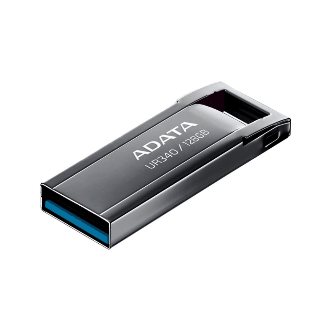 Flashmemory Adata Ur340 128gb Aroy Usb 3.2 Negro - AROY-UR340-128GBK (1)