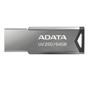 Flash Memory Adata 64gb-uv250 Usb2.0 Metalica - Flash Memory - AUV250-64G-RBK
