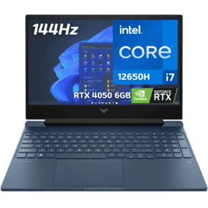 Laptop Hp Victus 15-fa1163dx Intel Core I7 12650h (12va) Ram 16gb Ssg 512 Gb *nvidia Geforce Rtx 4050 6gb* Pantalla 15.6 Full Hd 144hz Windows 11 Home Ingles - 15-fa1163dx