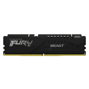Kingston FURY Beast - DDR5 - módulo - 16 GB - DIMM de 288 contactos - 5600 MT/s / PC5-44800 - CL40 - 1.25 V - sin búfer - on-die ECC - negro - Memorias - Módulos RAM - Genéricos - KF556C40BB-16