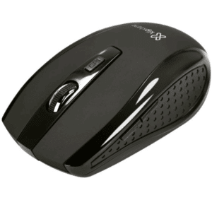 Klip Xtreme Klever KMW-340 - Ratón - óptico - 6 botones - inalámbrico - 2.4 GHz - receptor inalámbrico USB - negro - Periféricos - Ratones - KMW-340BK